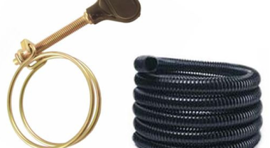 为池塘水泵选择合适的水管及管夹