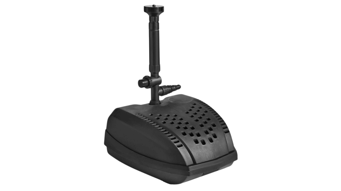 内置池塘过滤器是易于安装的单元，非常适合新手养鱼者